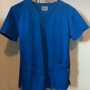 Cherokee Luxe Sports Scrub Set- blue